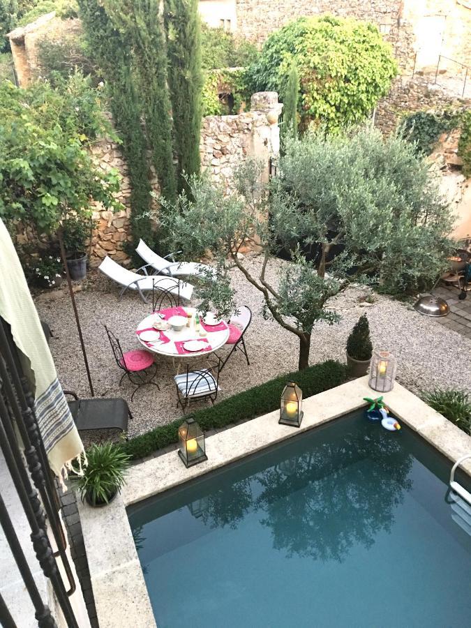 La Maison Blanche Uzes La Bastide-dʼEngras Bagian luar foto